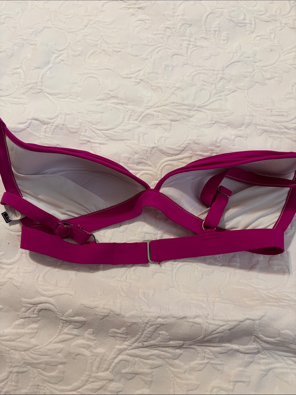2bamboo‎ Fuchsia Ruched Bikini Set - Picture 5 of 7
